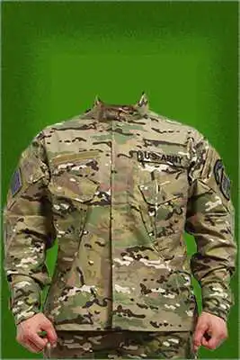 Play Military Man Photo Suit