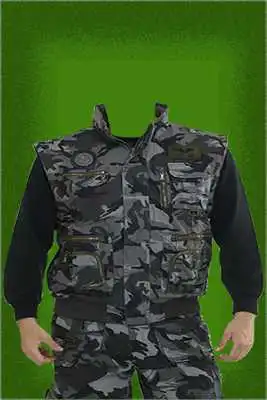 Play Military Man Photo Suit