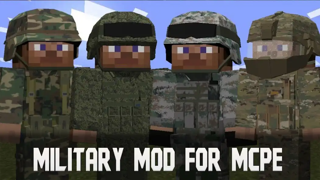 Play Military Mod For Minecraft PE  and enjoy Military Mod For Minecraft PE with UptoPlay