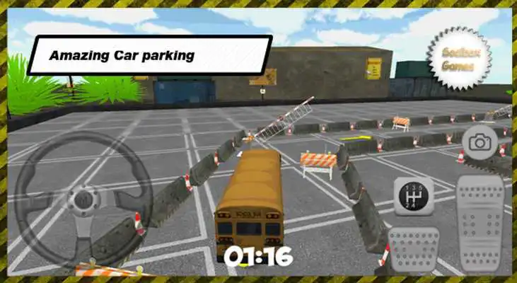 Play Military School Parking