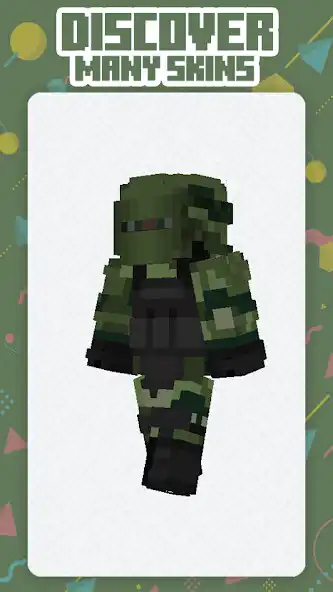 Play Military Skin for Minecraft as an online game Military Skin for Minecraft with UptoPlay