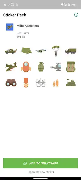 Play Military Stickers for WhatsApp  and enjoy Military Stickers for WhatsApp with UptoPlay