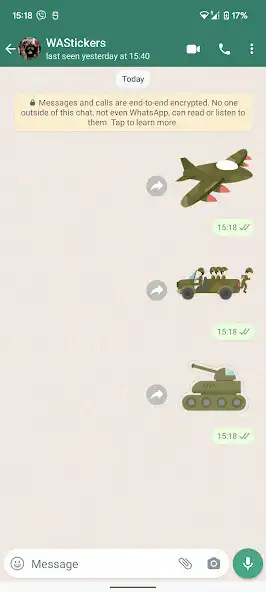 Play Military Stickers for WhatsApp as an online game Military Stickers for WhatsApp with UptoPlay
