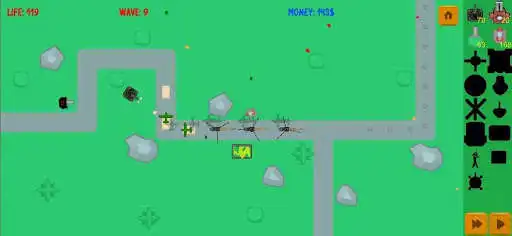 Play Military TD - Tower Defense as an online game Military TD - Tower Defense with UptoPlay