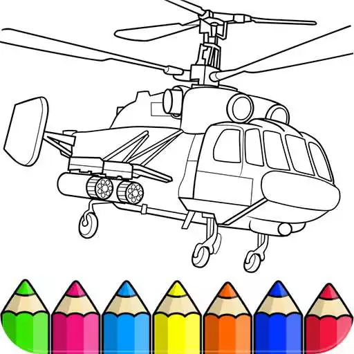 Play Military Vehicles Coloring Book - Army, Navy & Air APK