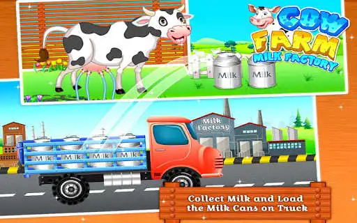 Play Milk Factory - Milk Maker Game as an online game Milk Factory - Milk Maker Game with UptoPlay