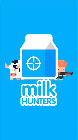 Play Milk hunters: flat shooter  and enjoy Milk hunters: flat shooter with UptoPlay