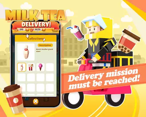 Play Milk Tea Delivery as an online game Milk Tea Delivery with UptoPlay