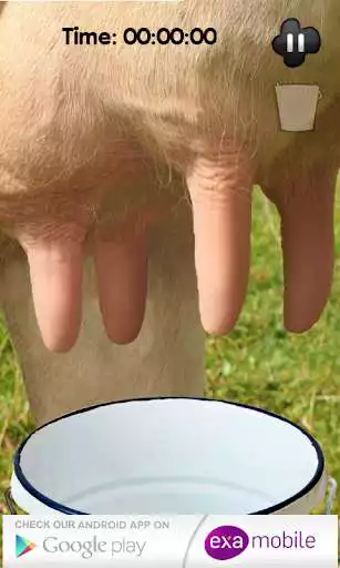 Play Milk the Mad Cow as an online game Milk the Mad Cow with UptoPlay