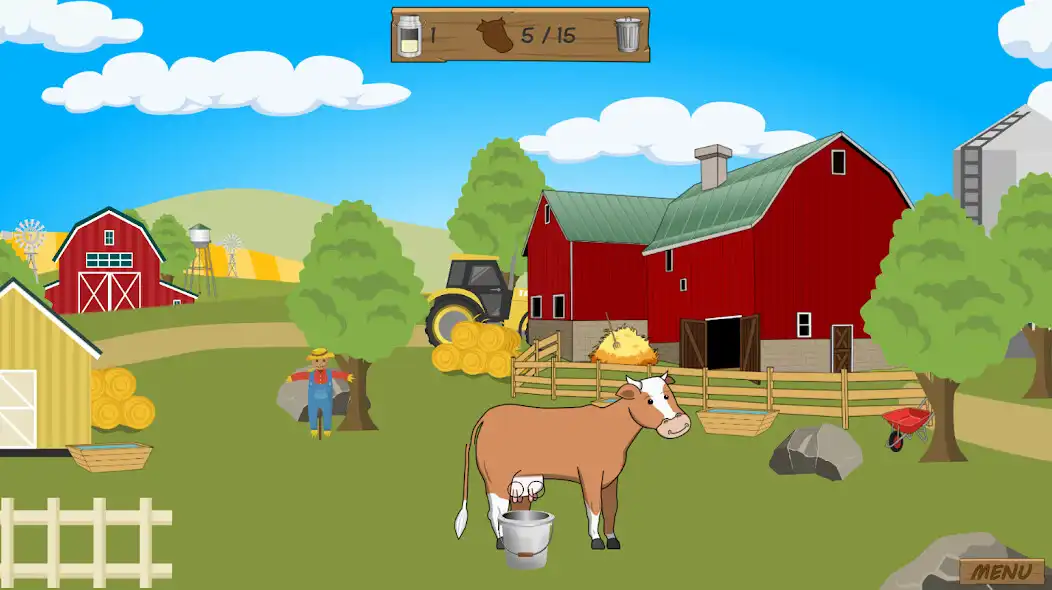 Play Milk The Moo as an online game Milk The Moo with UptoPlay