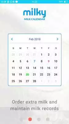 Play Milky Calendar