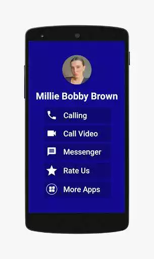 Play Millie Bobby Brown Fake Call Video Chat Simulation  and enjoy Millie Bobby Brown Fake Call Video Chat Simulation with UptoPlay