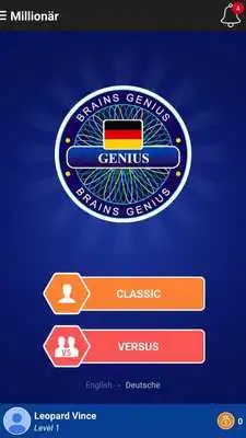 Play Millionaire German - Free Quiz Trivia Puzzle Words