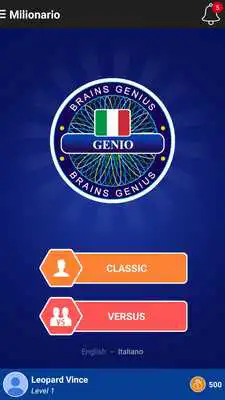 Play Millionaire Italian - Free Quiz Trivia Puzzle Word