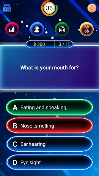 Play Millionaire Quiz : Trivia game as an online game Millionaire Quiz : Trivia game with UptoPlay