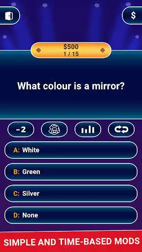 Play Millionaire Trivia Game Quiz as an online game Millionaire Trivia Game Quiz with UptoPlay