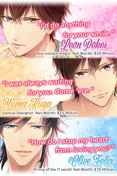 Play Million Dollar Boyfriend -Cinderella TV dating sim as an online game Million Dollar Boyfriend -Cinderella TV dating sim with UptoPlay