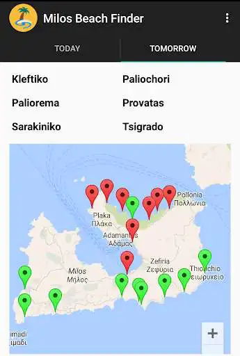 Play Milos Beach Finder