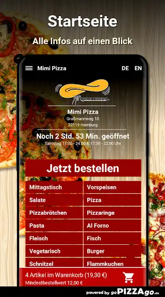 Play Mimi Pizza Hamburg as an online game Mimi Pizza Hamburg with UptoPlay
