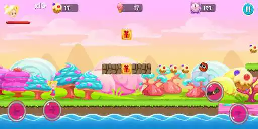 Play Mina : Candy World Adventure as an online game Mina : Candy World Adventure with UptoPlay