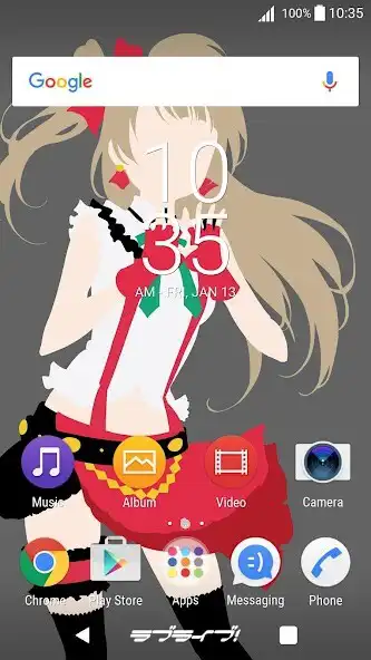 Play Minami Kotori - Xperia Theme