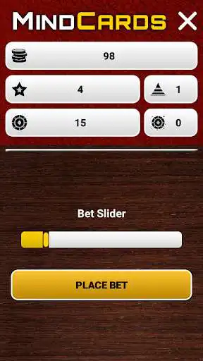 Play MindCards - Unique cards game as an online game MindCards - Unique cards game with UptoPlay