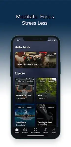 Play MindCoach: Meditation  Focus as an online game MindCoach: Meditation  Focus with UptoPlay