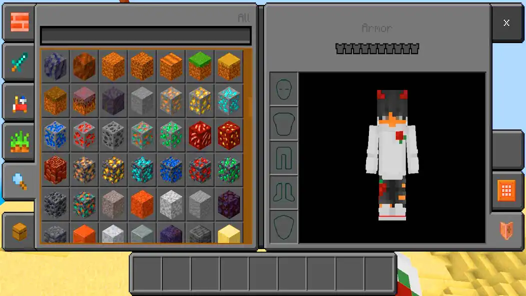 Play Mind crafts : Building Craft as an online game Mind crafts : Building Craft with UptoPlay