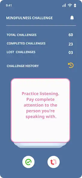 Play Mindfulness Challenge  and enjoy Mindfulness Challenge with UptoPlay