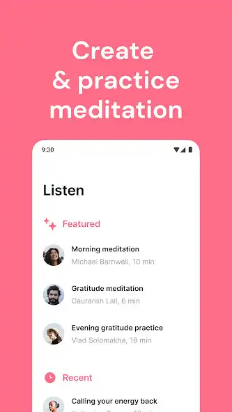 Play Mindist: record guided audio m  and enjoy Mindist: record guided audio m with UptoPlay