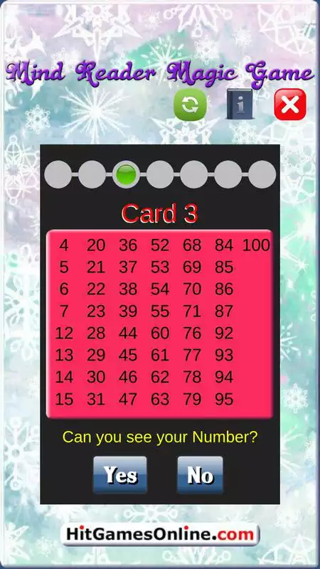 Play Mind Reader Magic Game