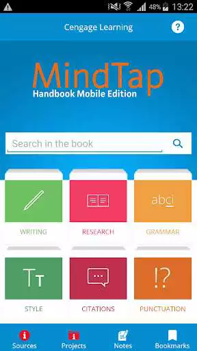 Play APK MindTap Mobile Handbook  and enjoy MindTap Mobile Handbook with UptoPlay com.cengage.mobile.mindtap.handbook