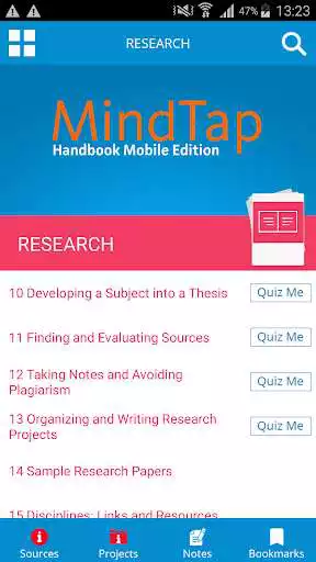 Play APK MindTap Mobile Handbook  and enjoy MindTap Mobile Handbook with UptoPlay com.cengage.mobile.mindtap.handbook