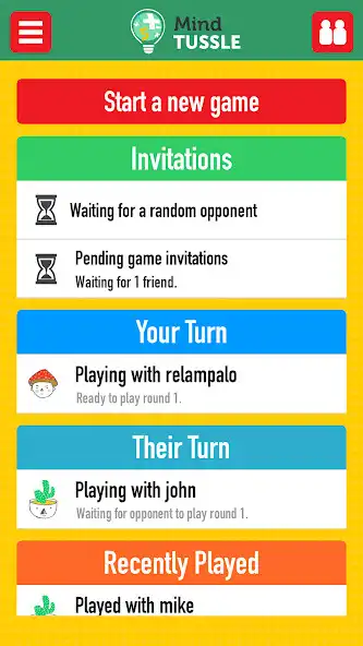 Play Mind Tussle as an online game Mind Tussle with UptoPlay