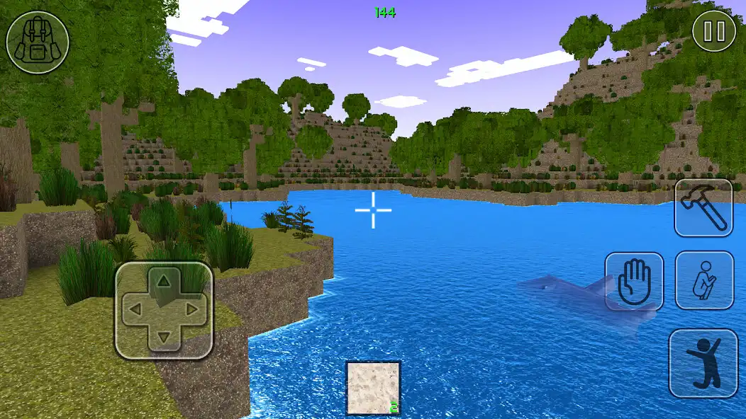 Play Mine Block 3D Build and craft as an online game Mine Block 3D Build and craft with UptoPlay