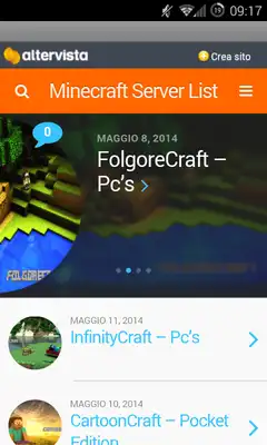 Play MinecraftListaServer