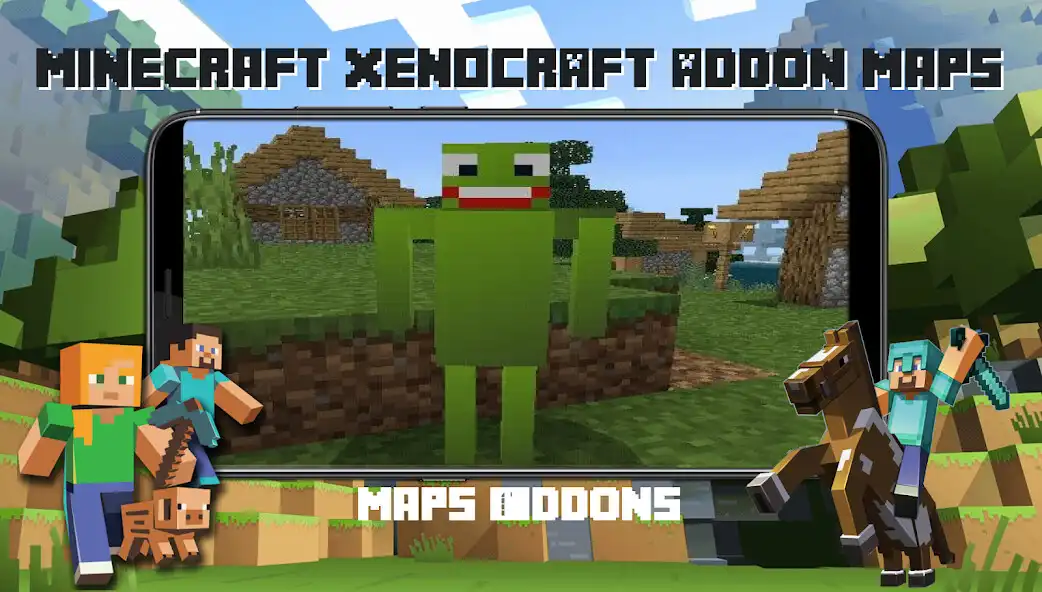 Play Minecraft XENOCRAFT Addon Maps as an online game Minecraft XENOCRAFT Addon Maps with UptoPlay