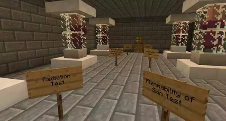 Play Mined Prison Test Subject Map