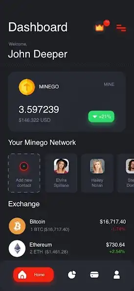 Play MineGo Network - Cloud Earning  and enjoy MineGo Network - Cloud Earning with UptoPlay