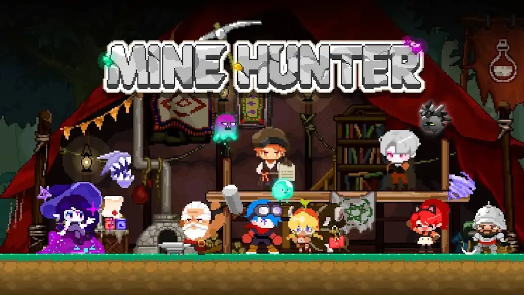 Play Mine Hunter: Pixel Rogue RPG as an online game Mine Hunter: Pixel Rogue RPG with UptoPlay