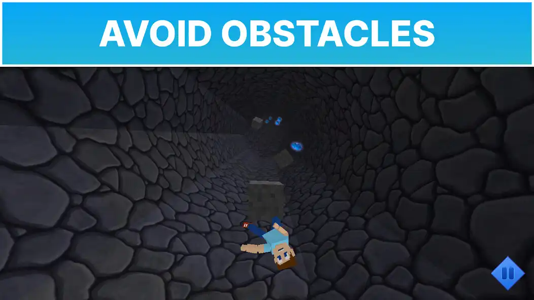 Play Mine Runner 3D - Speed Game as an online game Mine Runner 3D - Speed Game with UptoPlay