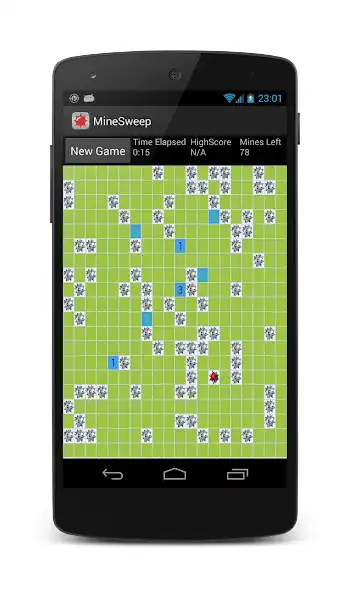 Play MineSweep as an online game MineSweep with UptoPlay