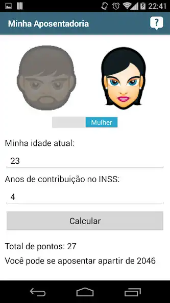 Play Minha Aposentadoria as an online game Minha Aposentadoria with UptoPlay