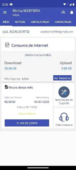 Play Minha WEBFIBRA as an online game Minha WEBFIBRA with UptoPlay