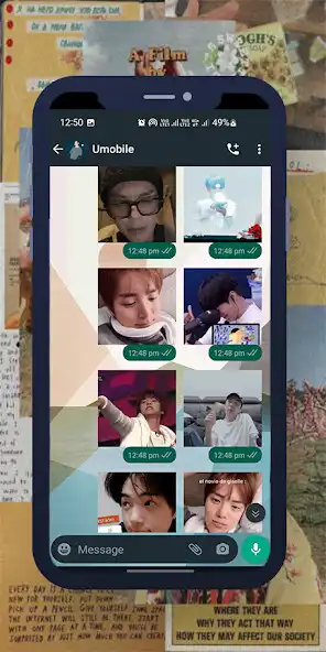 Play Minhyuk Animated WASticker  and enjoy Minhyuk Animated WASticker with UptoPlay