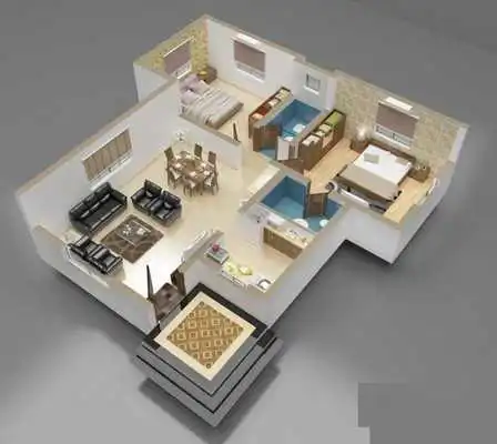 Play Miniature House Plan