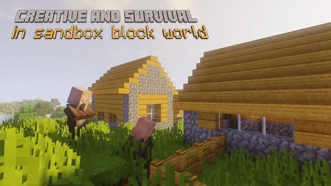Play Mini Block Craft 3D as an online game Mini Block Craft 3D with UptoPlay