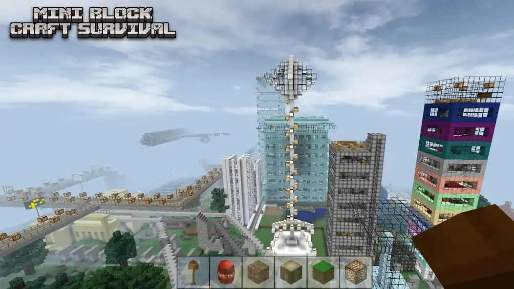 Play Mini Block Craft Survival  and enjoy Mini Block Craft Survival with UptoPlay