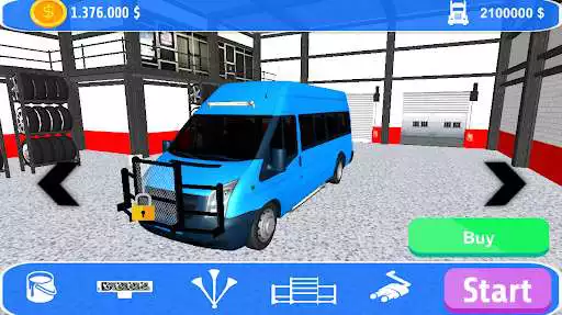 Play Minibus Drift & Driver Simulator 2021 as an online game Minibus Drift & Driver Simulator 2021 with UptoPlay