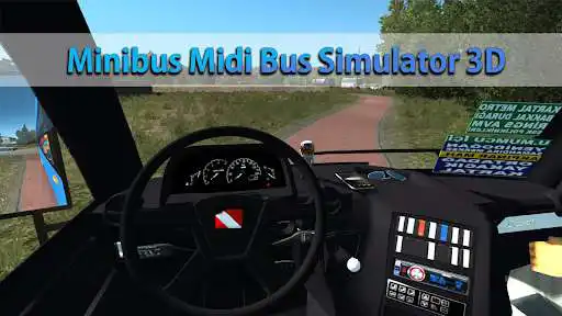 Play Minibus Midi Bus Simulator 3D as an online game Minibus Midi Bus Simulator 3D with UptoPlay